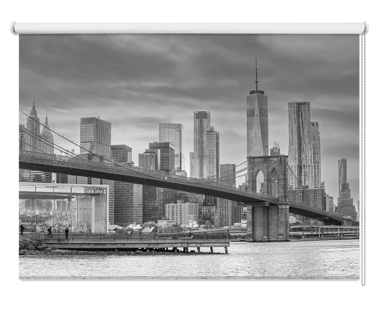 New York City Scene Image Printed Roller Blind - RB823