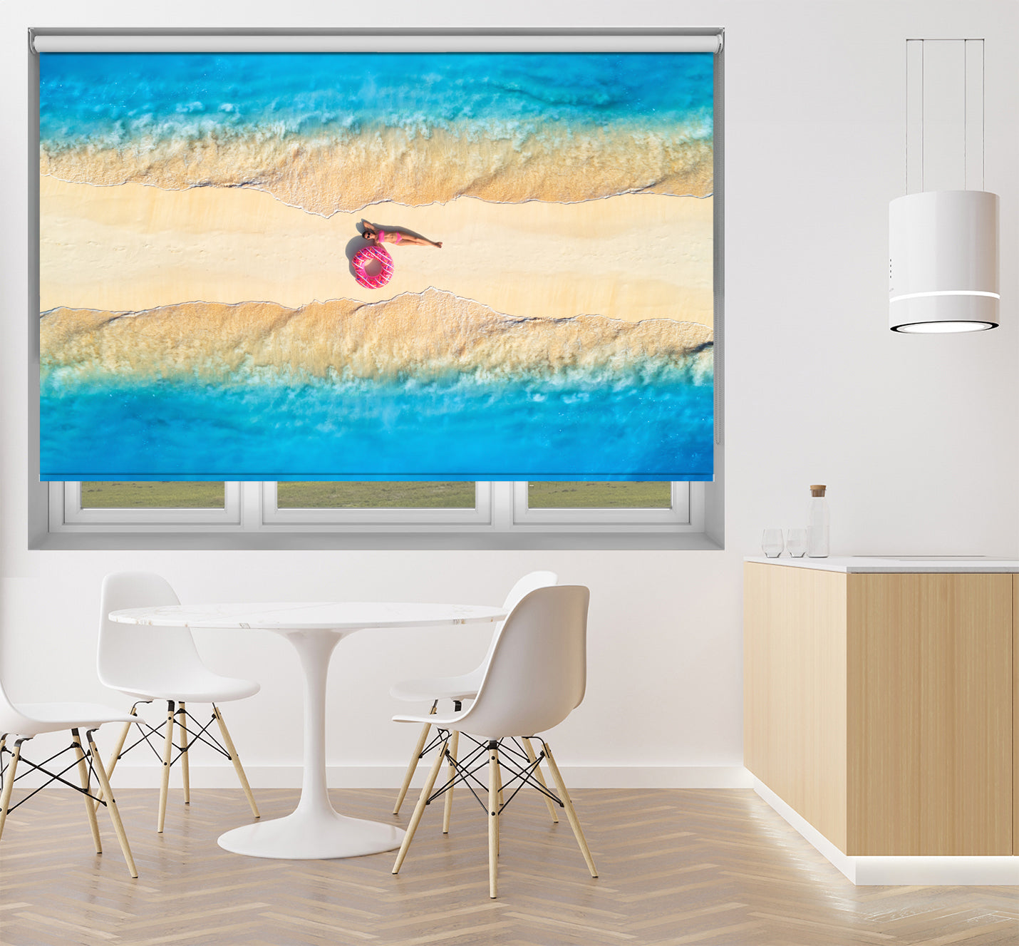 Summer Beach Bliss Printed Picture Photo Roller Blind - RB1382