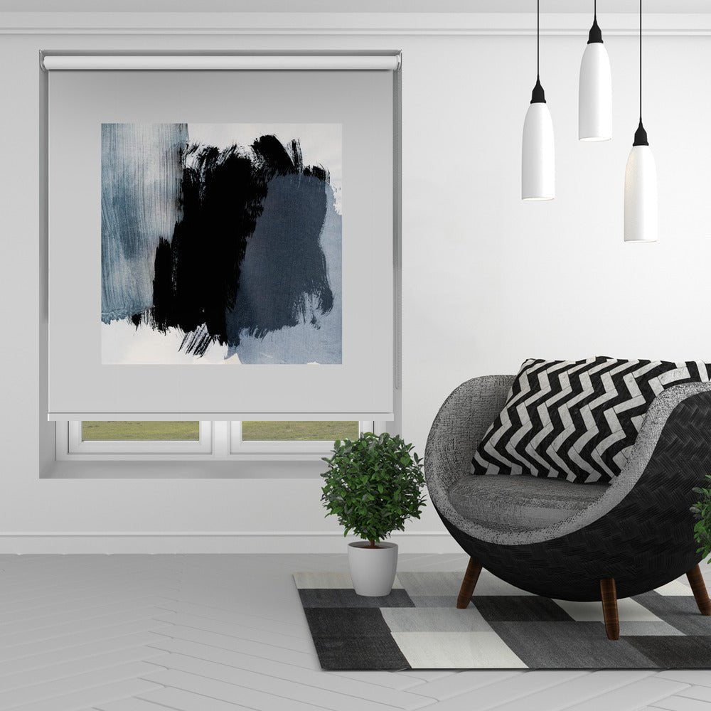 Abstract Brush Strokes 15 Printed Picture Photo Roller Blind - 1X2816631 - Art Fever - Art Fever