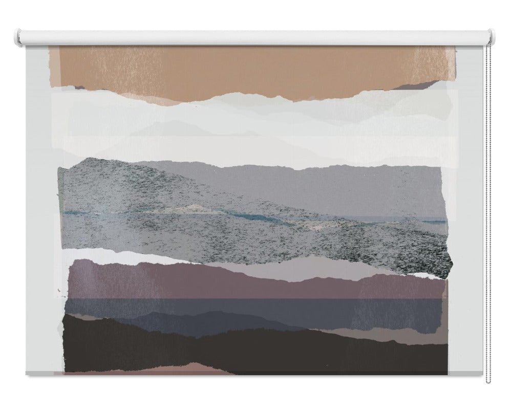 Abstract Brush Strokes 16 Printed Picture Photo Roller Blind - 1X2516310 - Art Fever - Art Fever