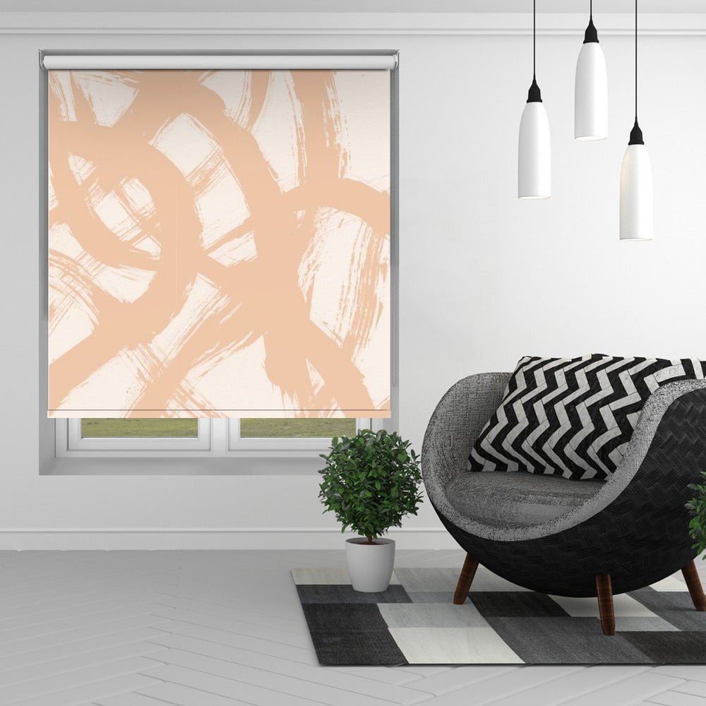 Abstract Brush Strokes 98B Printed Picture Photo Roller Blind - 1X2711312 - Art Fever - Art Fever