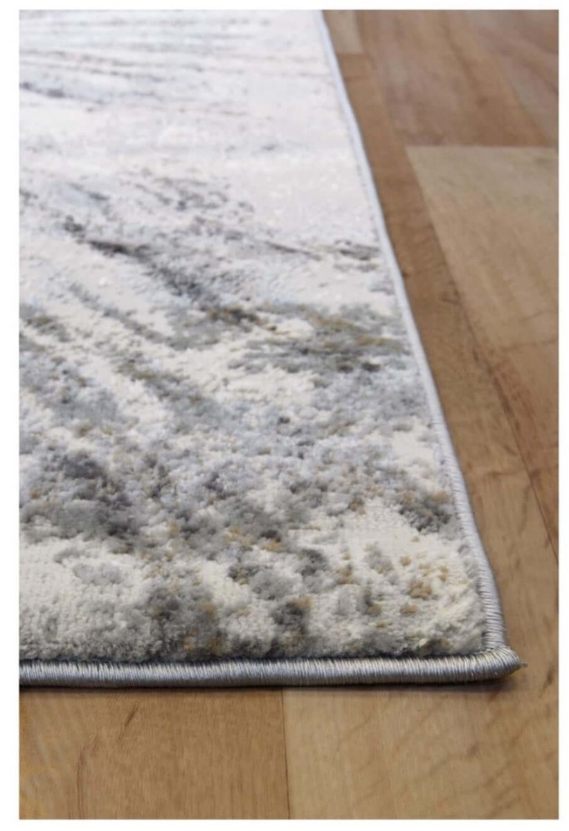 Abstract Burst Grey Rug | D149A - The Rugs - Art Fever