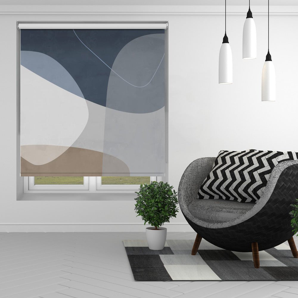 Abstract Graphic 210X Printed Picture Photo Roller Blind - 1X2516337 - Art Fever - Art Fever