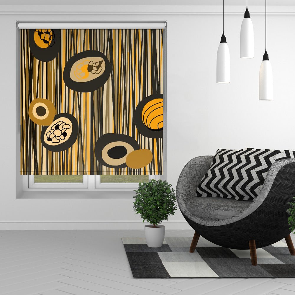 Americano Abstract Art Printed Picture Photo Roller Blind - 1X2893278 - Art Fever - Art Fever