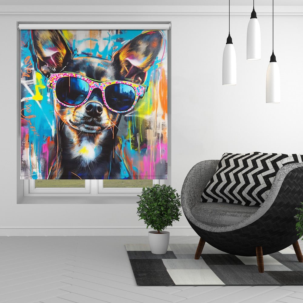 Bad Girl Printed Picture Photo Roller Blind - 1X2796106 - Art Fever - Art Fever