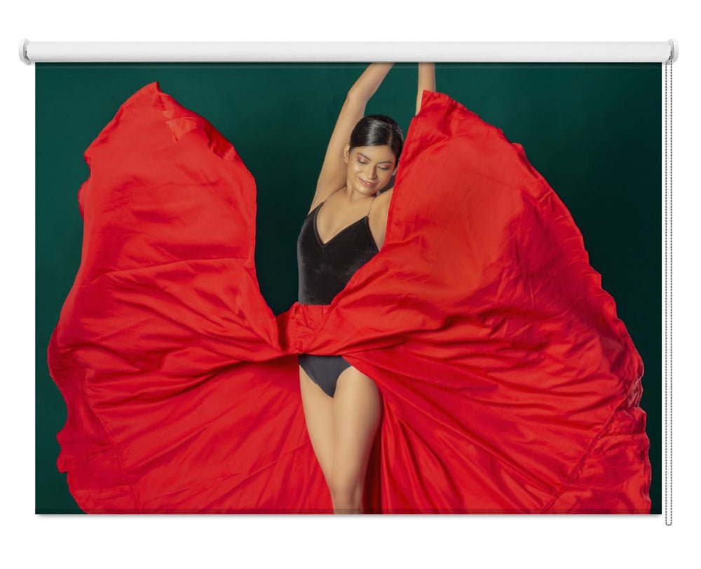 BALLERINA DANCE Printed Picture Photo Roller Blind - 1X2343108 - Pictufy - Art Fever