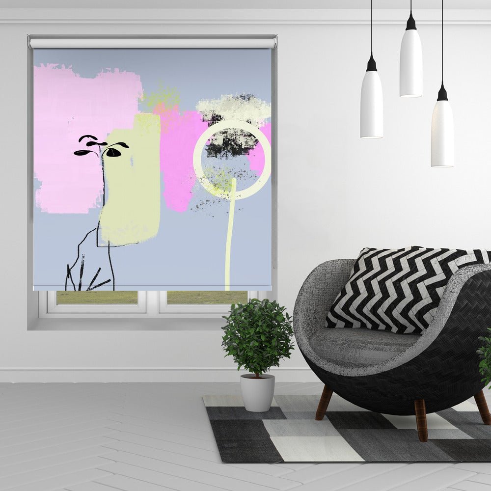 Canary Islands Abstract Art Printed Picture Photo Roller Blind - 1X2896277 - Art Fever - Art Fever