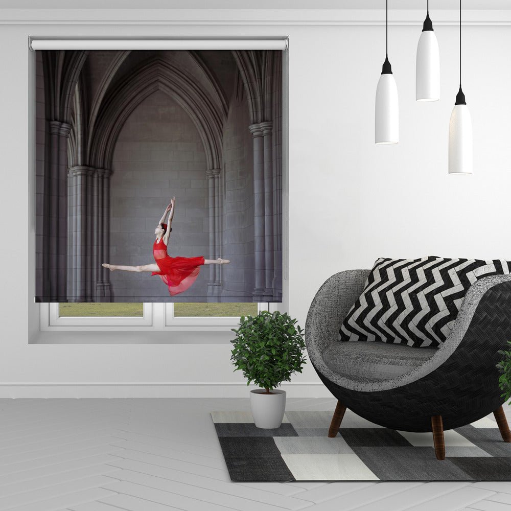 Dance & Architecture 4 Printed Picture Photo Roller Blind - 1X2846833 - Art Fever - Art Fever