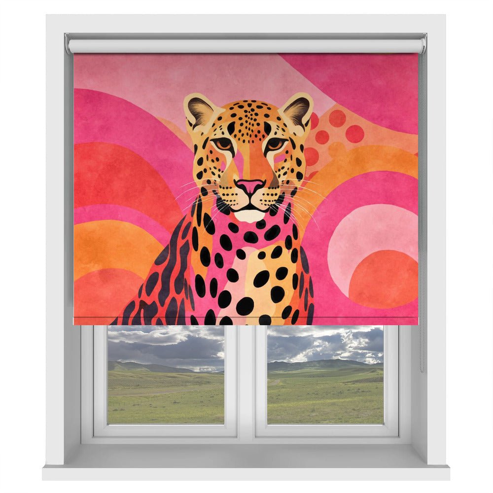 Fancy Cheetah 001 Printed Picture Photo Roller Blind - 1X2608524 - Pictufy - Art Fever