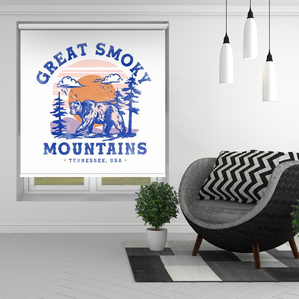 Great Smoky Mountains National Park Tennessee Printed Picture Photo Roller Blind - 1X2884934 - Art Fever - Art Fever
