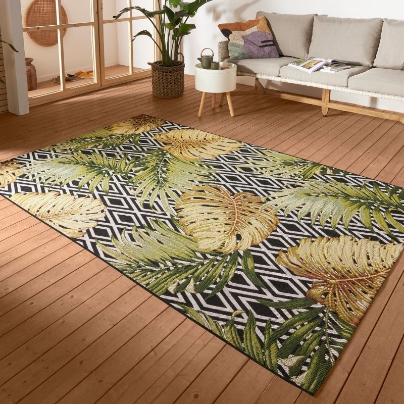 Indoor - Outdoor Leaves Rug - The Rugs - Art Fever