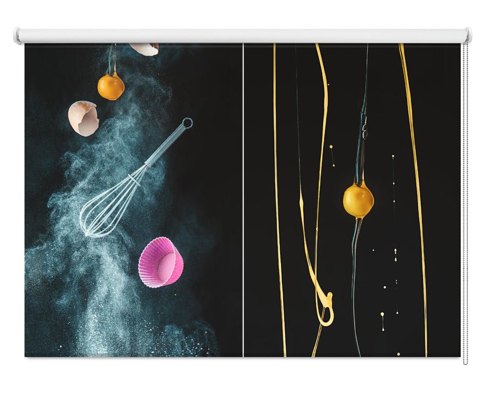 Kitchen mess Printed Picture Photo Roller Blind - 1X1009269 - Art Fever - Art Fever