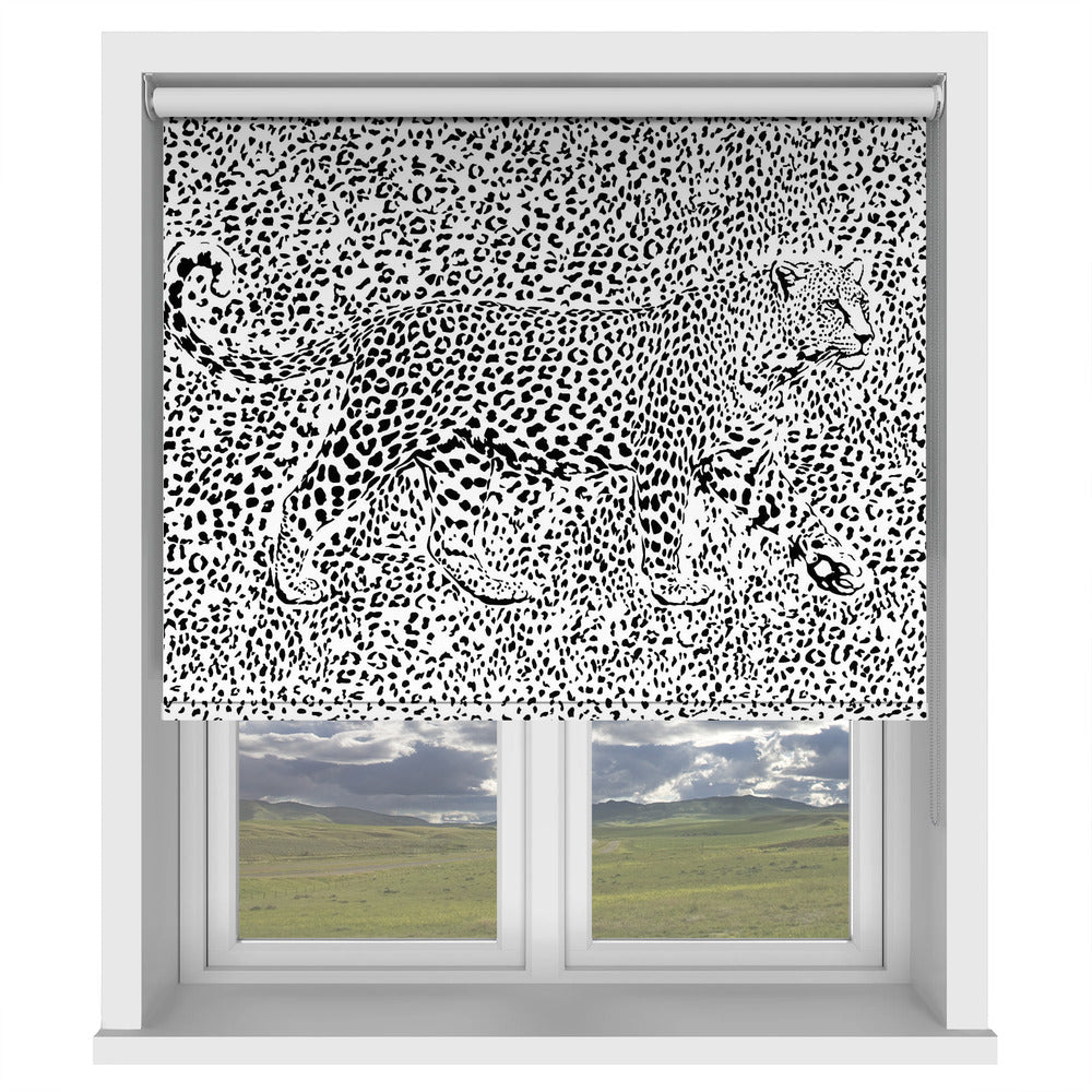 Leopard Rosette camouflage Printed Picture Photo Roller Blind - 1X2575086 - Pictufy - Art Fever