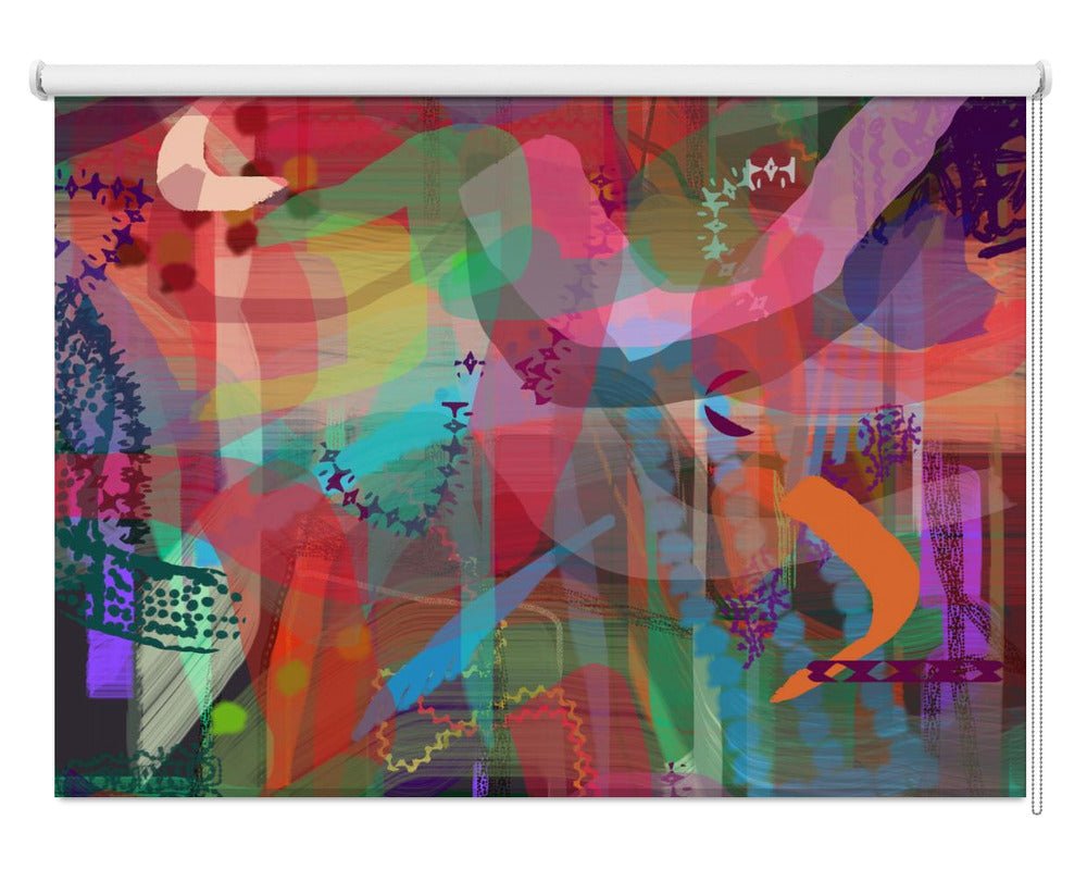 Lively Tapestry Abstract Art Printed Picture Photo Roller Blind - 1X2896661 - Art Fever - Art Fever
