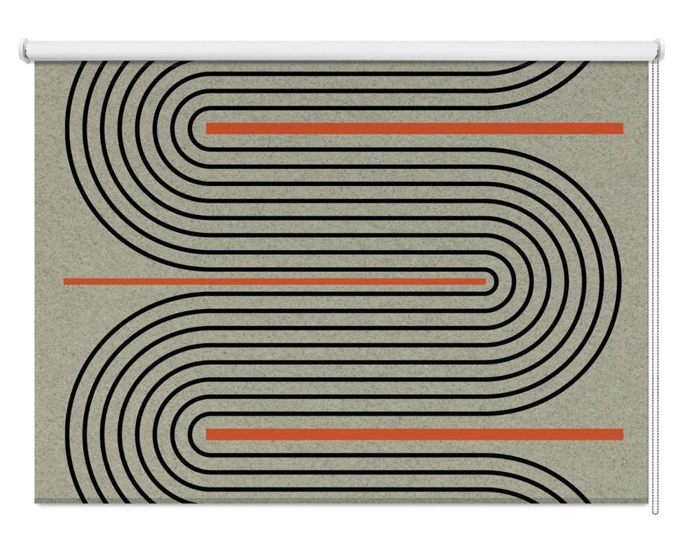 Modern Contemporary Balance No.1 Printed Picture Photo Roller Blind - 1X2771162 - Art Fever - Art Fever