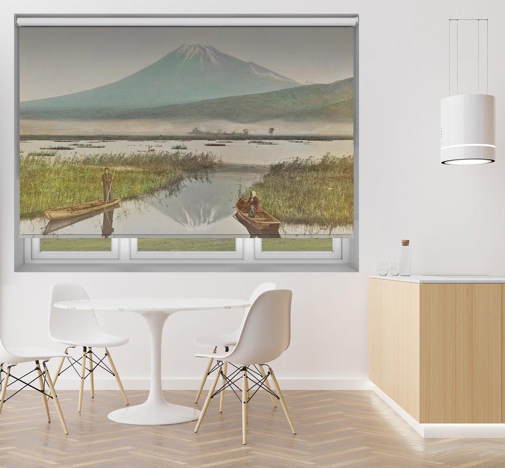 Mount Fuji As Seen From Kashiwabara (1897) Printed Picture Photo Roller Blind - 1X3017013 - Art Fever - Art Fever