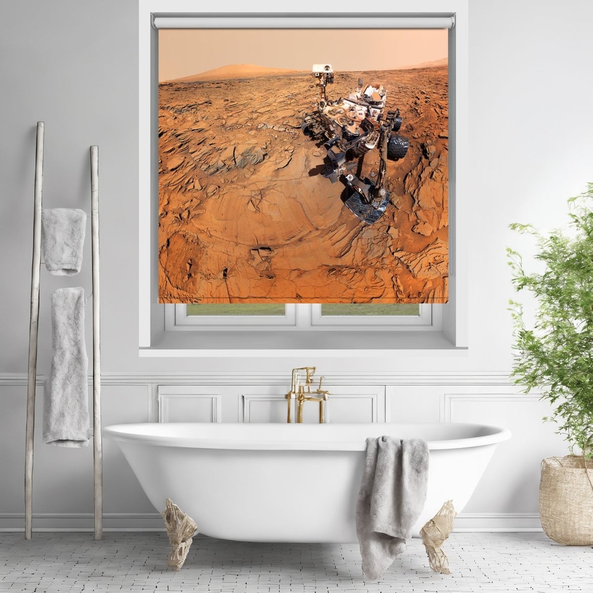 NASA's Mars Rover Selfie Printed Picture Photo Roller Blind - RB1387 - Art Fever - Art Fever