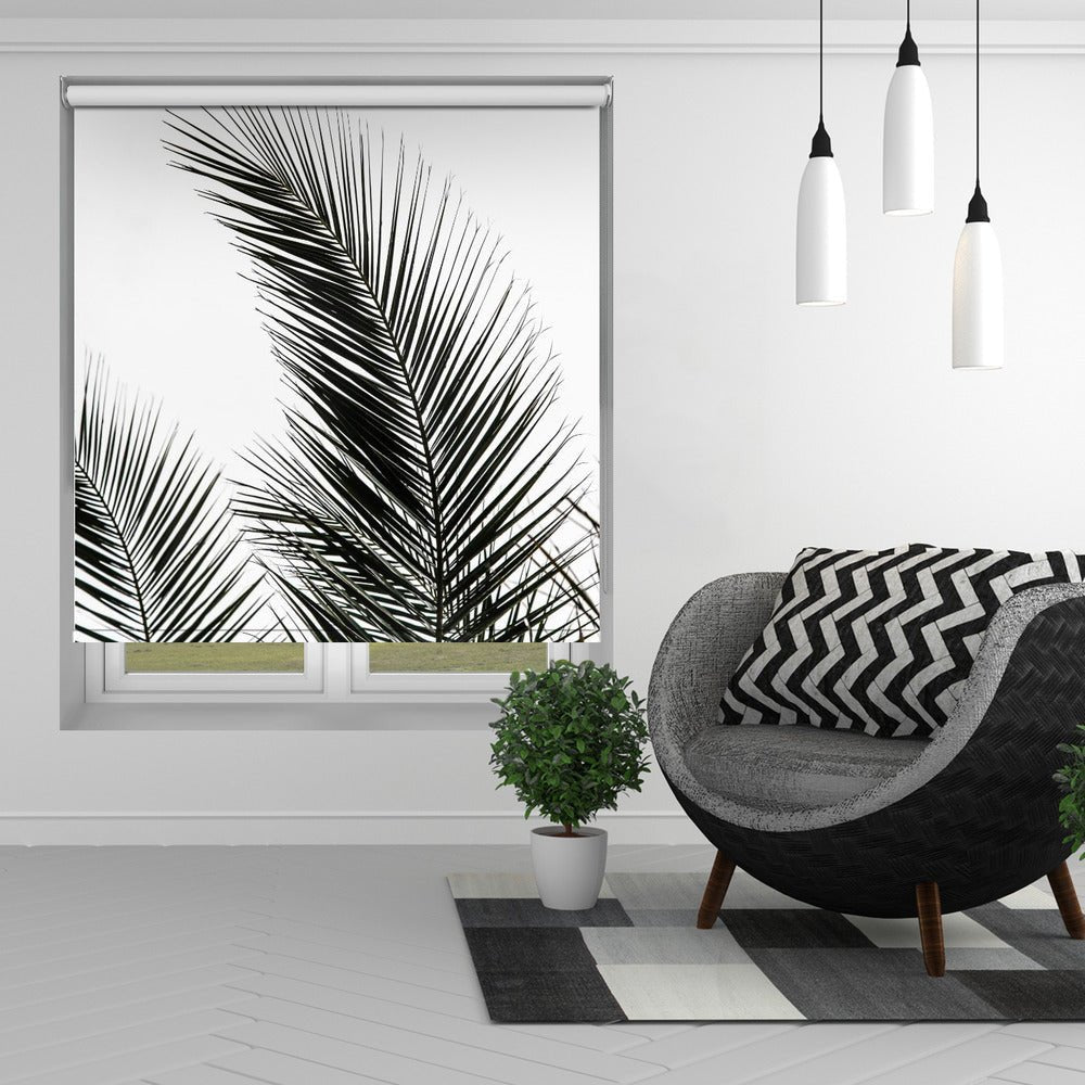 Palm Leaves 1 Printed Picture Photo Roller Blind - 1X2523012 - Art Fever - Art Fever