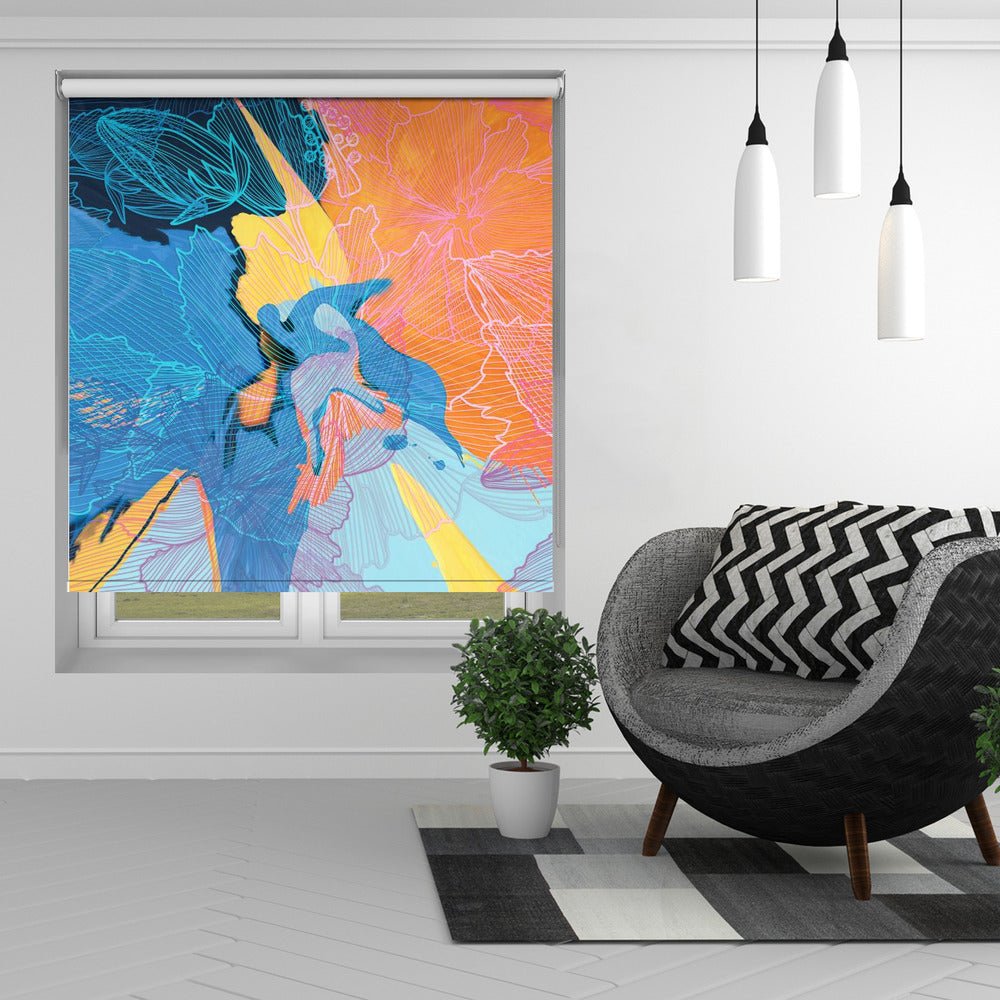 Pattern Abstract Art Printed Picture Photo Roller Blind - 1X2893116 - Art Fever - Art Fever