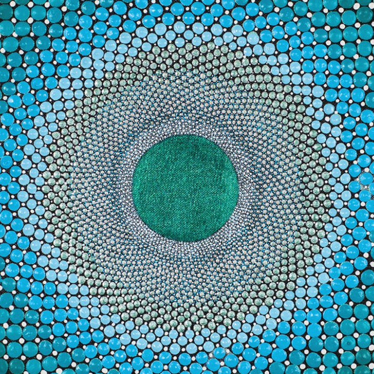 Portal No. 2 Mandala Art by Amy Diener Printed Picture Photo Roller Blind - 1X2558615 - Art Fever - Art Fever