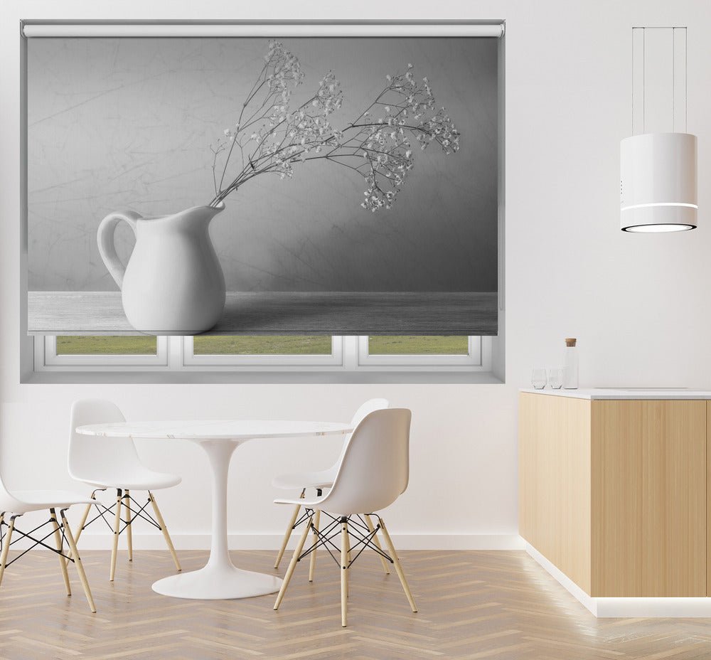 Pure and simple Still Life Vase Printed Picture Photo Roller Blind - 1X2713526 - Art Fever - Art Fever