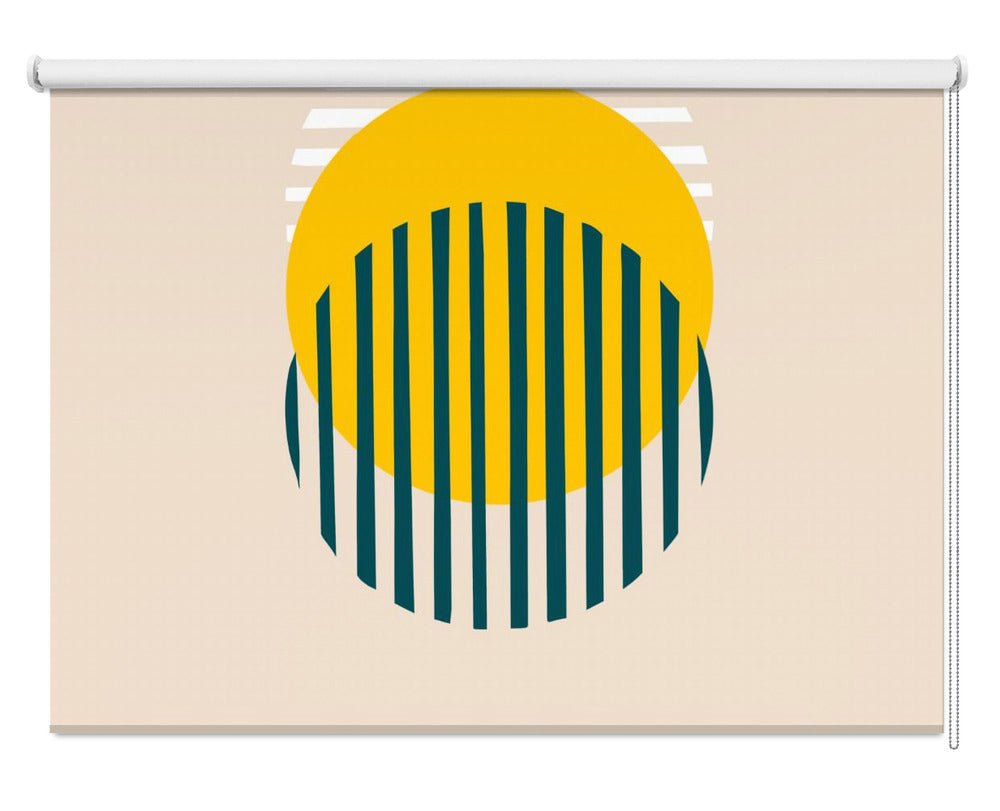 Sunrise Stripes Printed Picture Photo Roller Blind - 1X2548464 - Art Fever - Art Fever