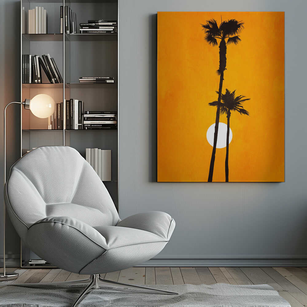 Sunshine Paradise Canvas Print Wall Art 1X2489464 - ART FEVER - Art Fever