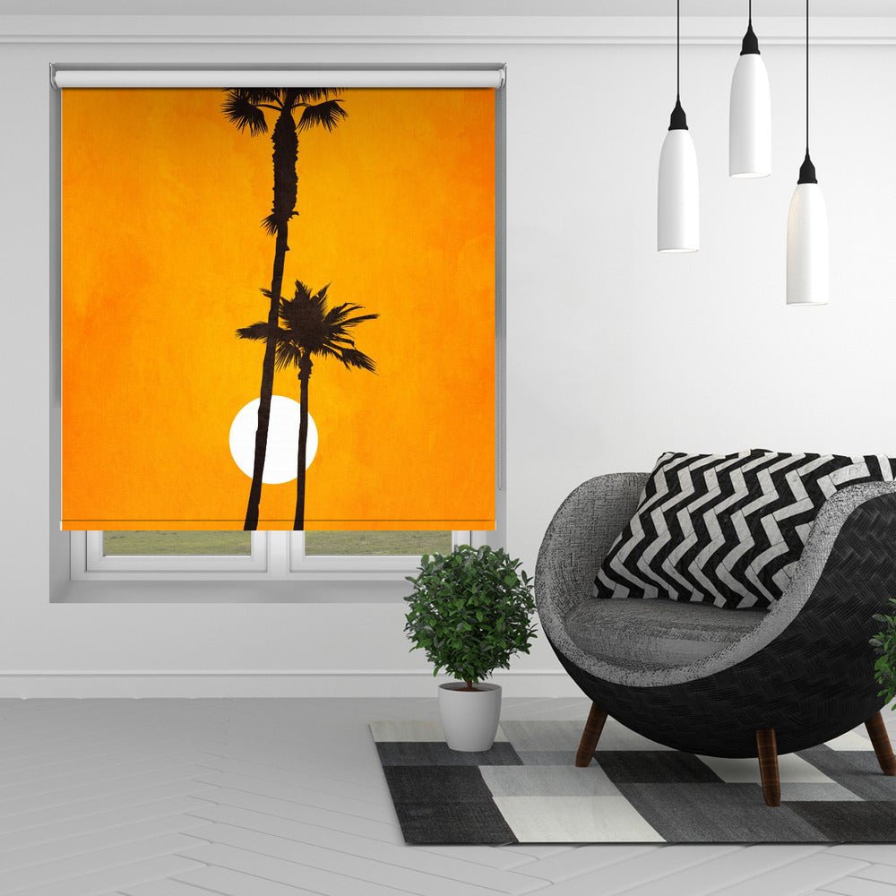 Sunshine Paradise Printed Picture Photo Roller Blind - 1X2489464 - Art Fever - Art Fever