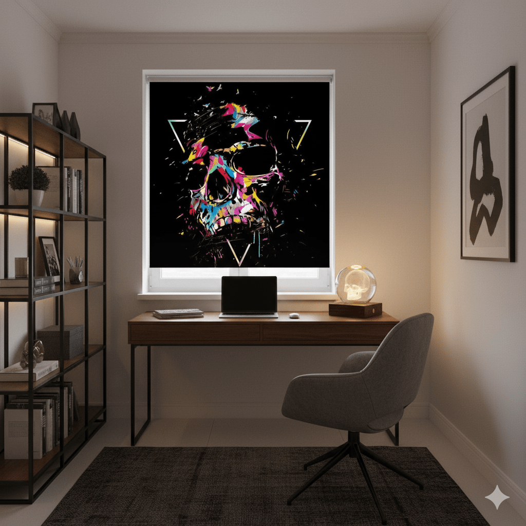 The Amber Crystal Light - Skull by Gingko Design - Art Fever - Art Fever