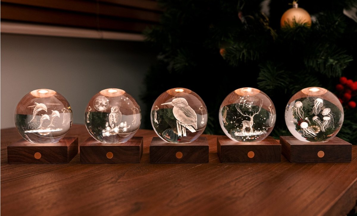 The Amber Crystal Light - The Stag by Gingko Design - Art Fever - Art Fever