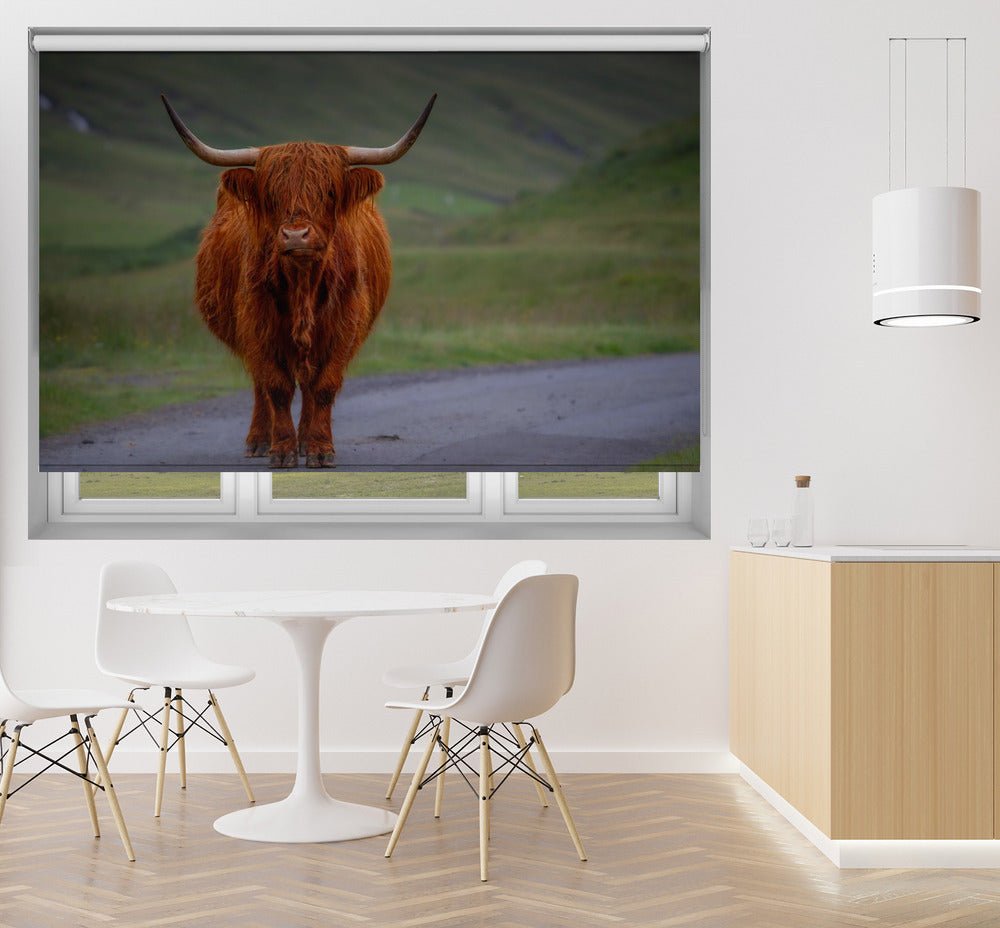 The Highland Boss Printed Picture Photo Roller Blind - 1X2851595 - Art Fever - Art Fever