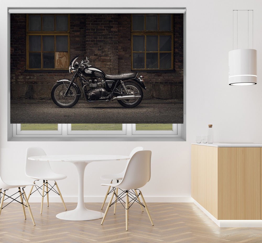 Triumph Motorbike Printed Picture Photo Roller Blind - 1X2361582 - Art Fever - Art Fever