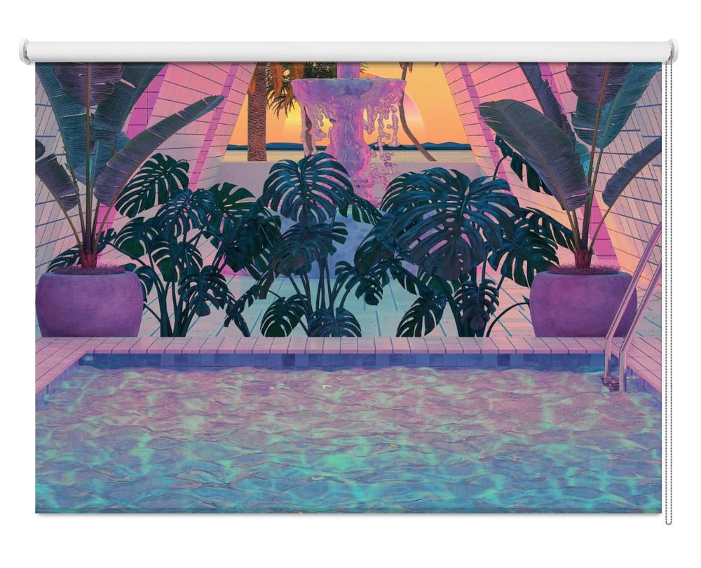 VaporPool Printed Picture Photo Roller Blind - 1X2501573 - Art Fever - Art Fever