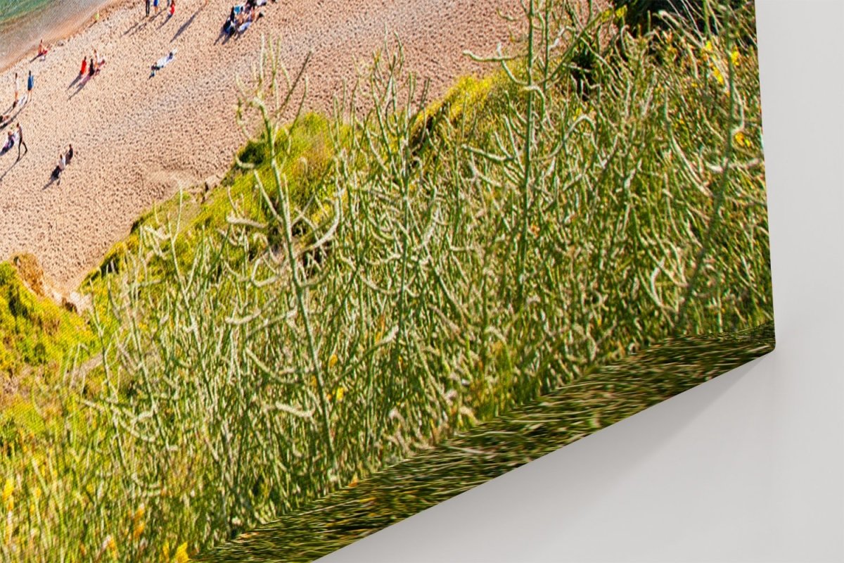 Aerial View Of Durdle Door, Jurassic Coast Of Dorset Canvas Print Picture - SPC255 - Art Fever - Art Fever