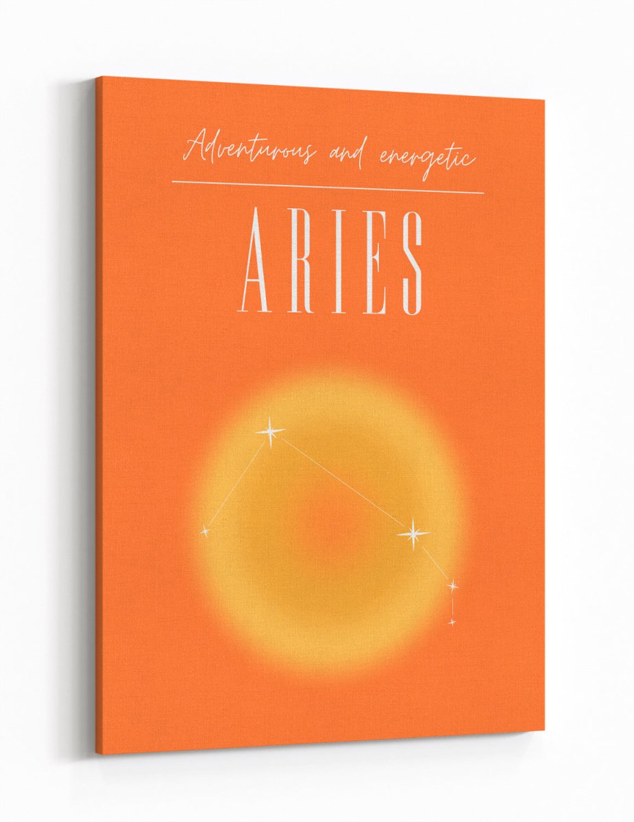 Aries Print Art Constellation Canvas Print Wall Art - 1X2451706 - Art Fever - Art Fever
