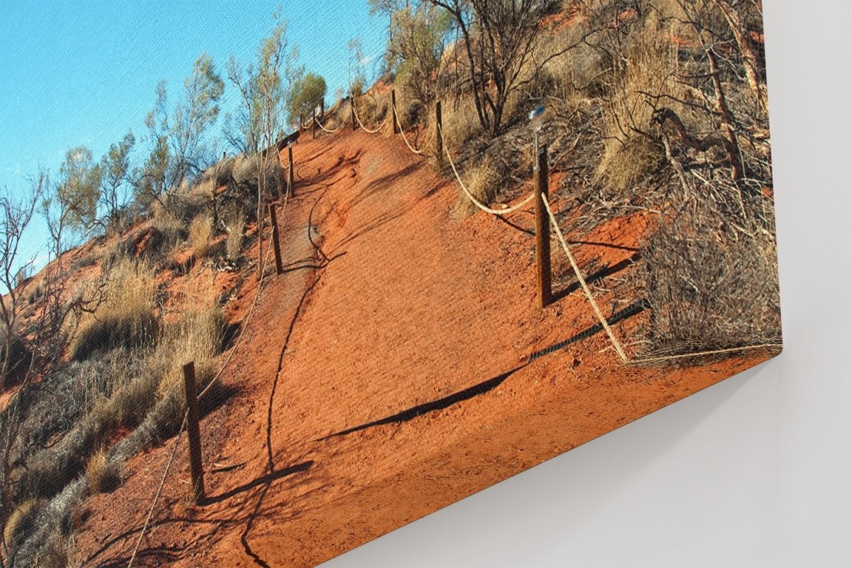 Bright And Sunny Day In The Australian Outback Printed Canvas Print Picture - SPC215 - Art Fever - Art Fever