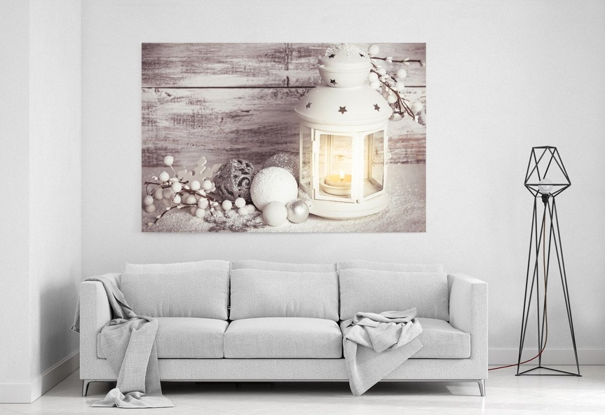 Christmas Scene Printed Canvas Print Picture - SPC194 - Art Fever - Art Fever