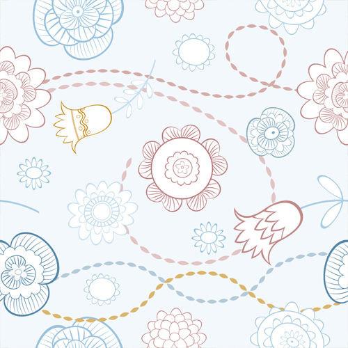 Floral Abstract Background Printed Picture Photo Roller Blind - RB521 - Art Fever - Art Fever