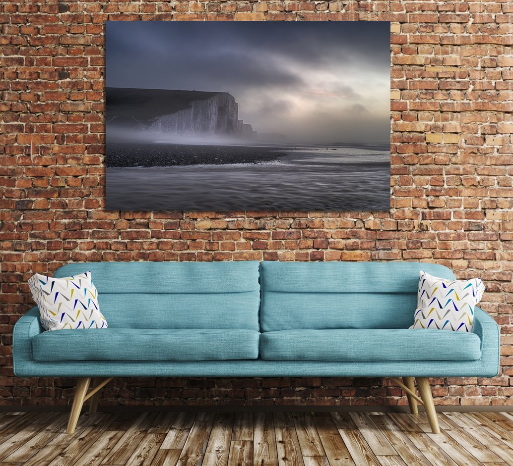 Foggy Sunrise Seven Sisters Canvas Print Wall Art Picture - SPC147 - Art Fever - Art Fever