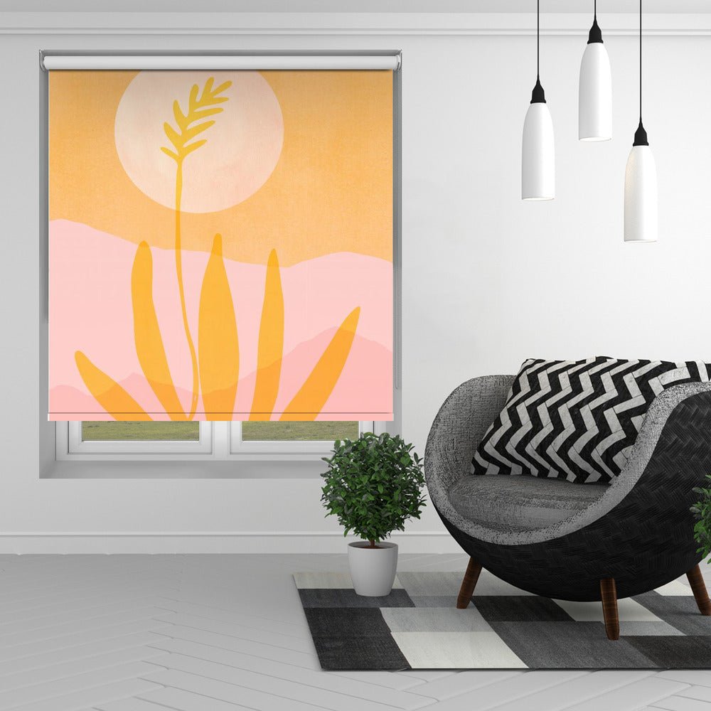 Golden Agave Sunset Printed Picture Photo Roller Blind - 1X2674993 - Pictufy - Art Fever