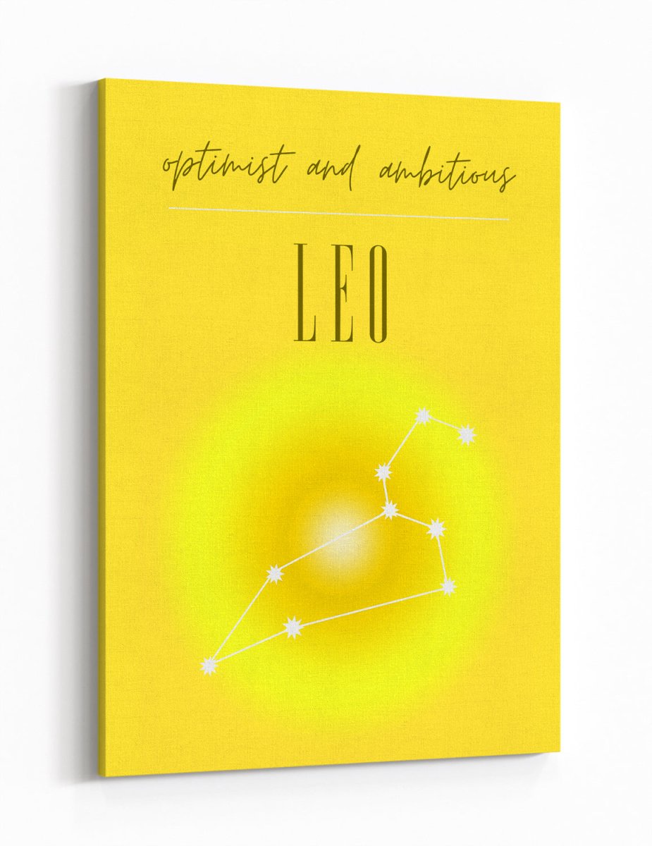 Leo Star Sign Constellation Canvas Print Wall Art - 1X2451707 - Art Fever - Art Fever