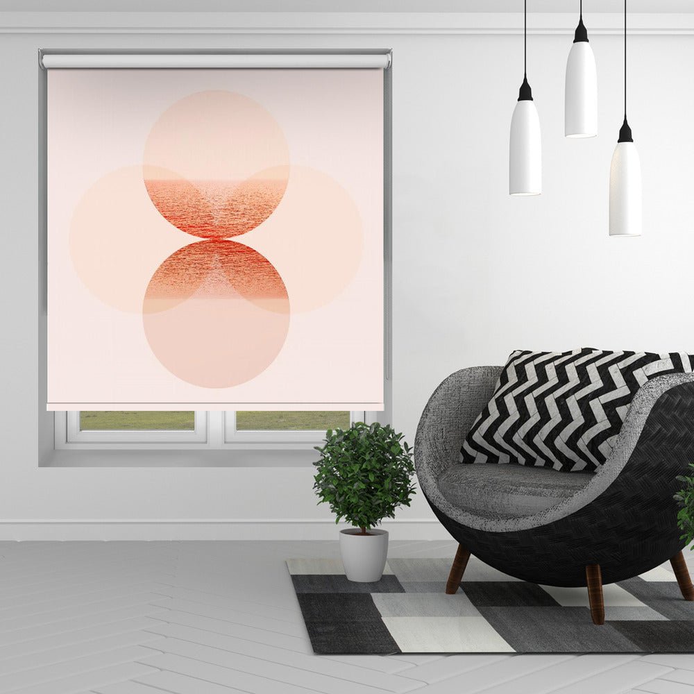 Lunar Blush II Printed Picture Photo Roller Blind - 1X2671439 - Pictufy - Art Fever