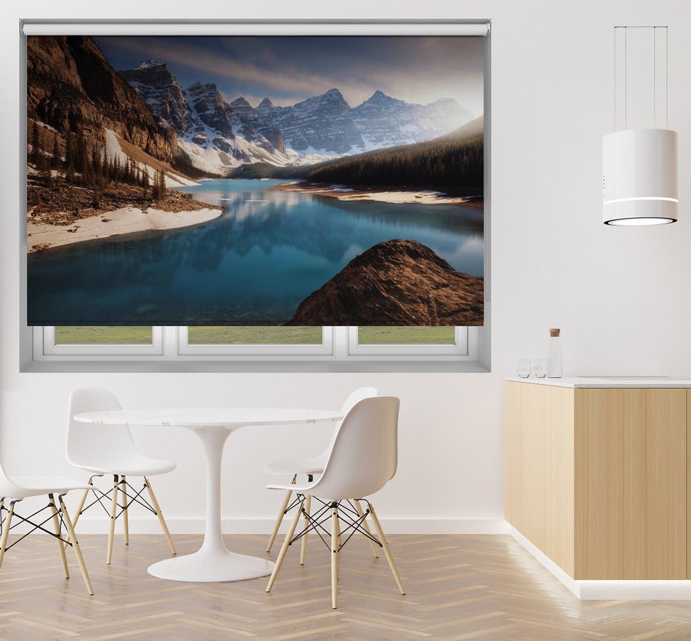 Moraine Lake Alberta Printed Picture Photo Roller Blind - 1X1481171 - Pictufy - Art Fever