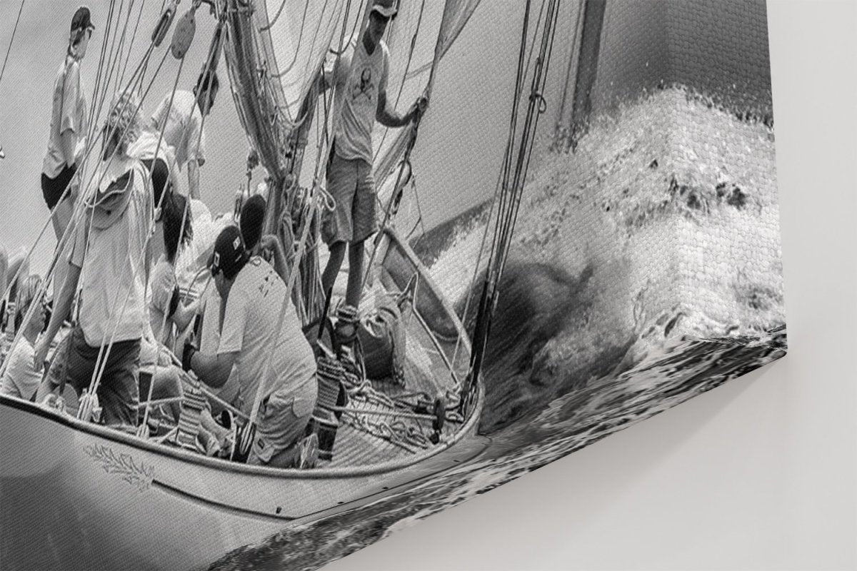 Sailing Boat French Riviera Canvas Print Picture - 1X1257356 - Art Fever - Art Fever