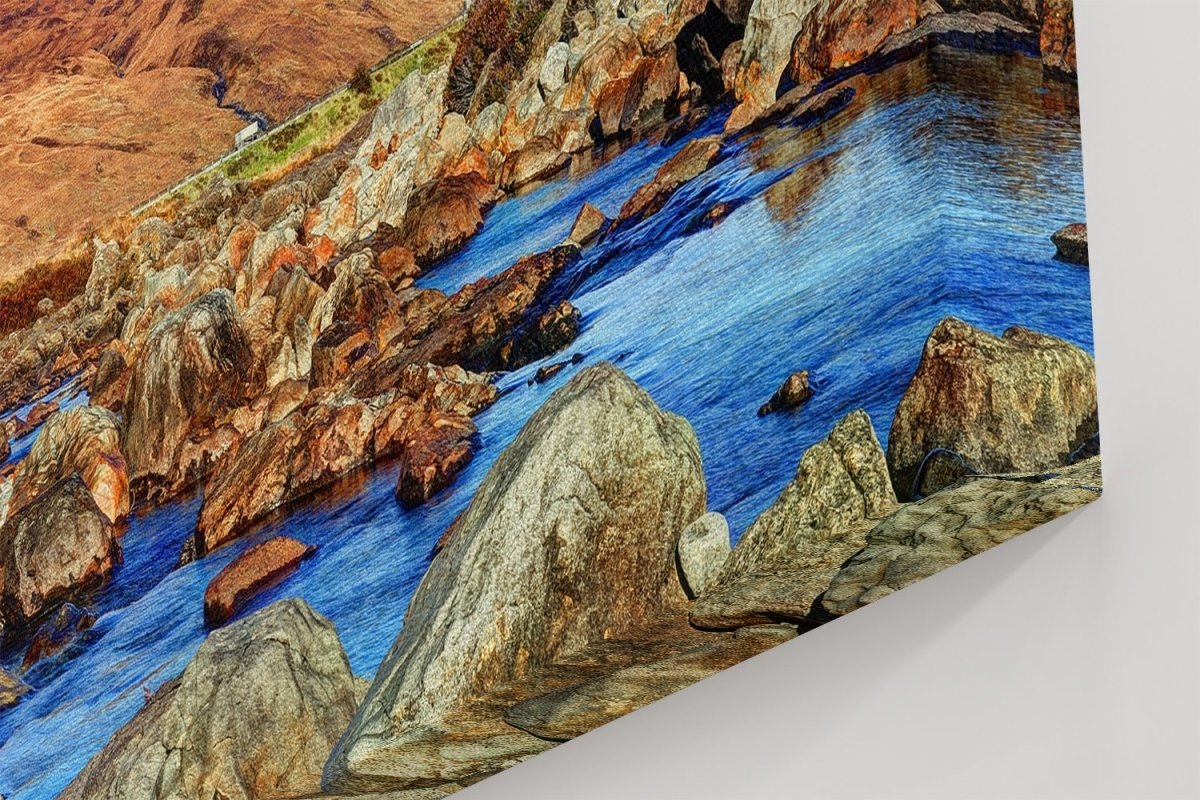 Sligachan Glen, Skye, Inner Hebrides, Highlands, Scotland Printed Canvas Print Picture - SPC222 - Art Fever - Art Fever