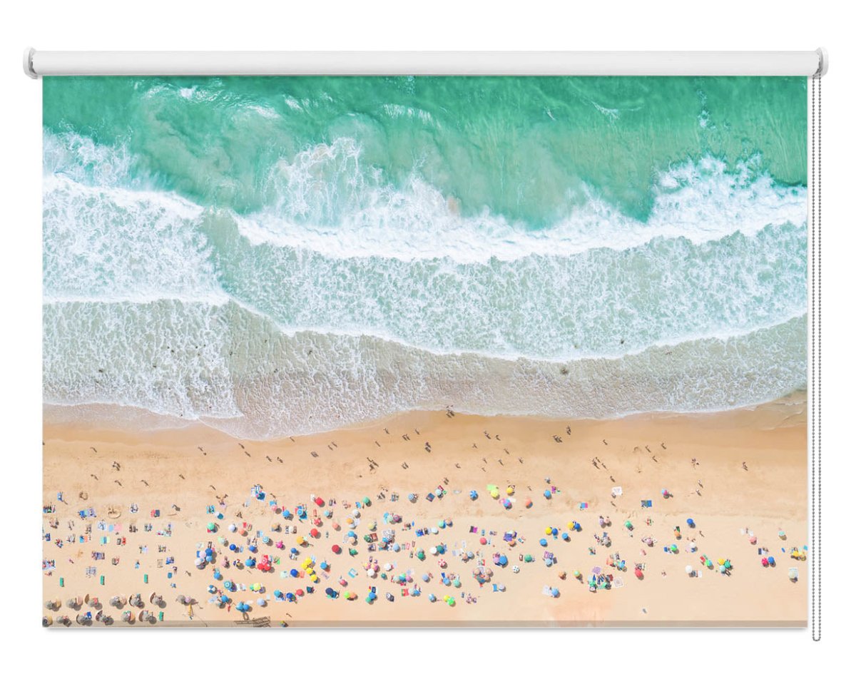 Printed Roller Blind Sea Shells in Sand