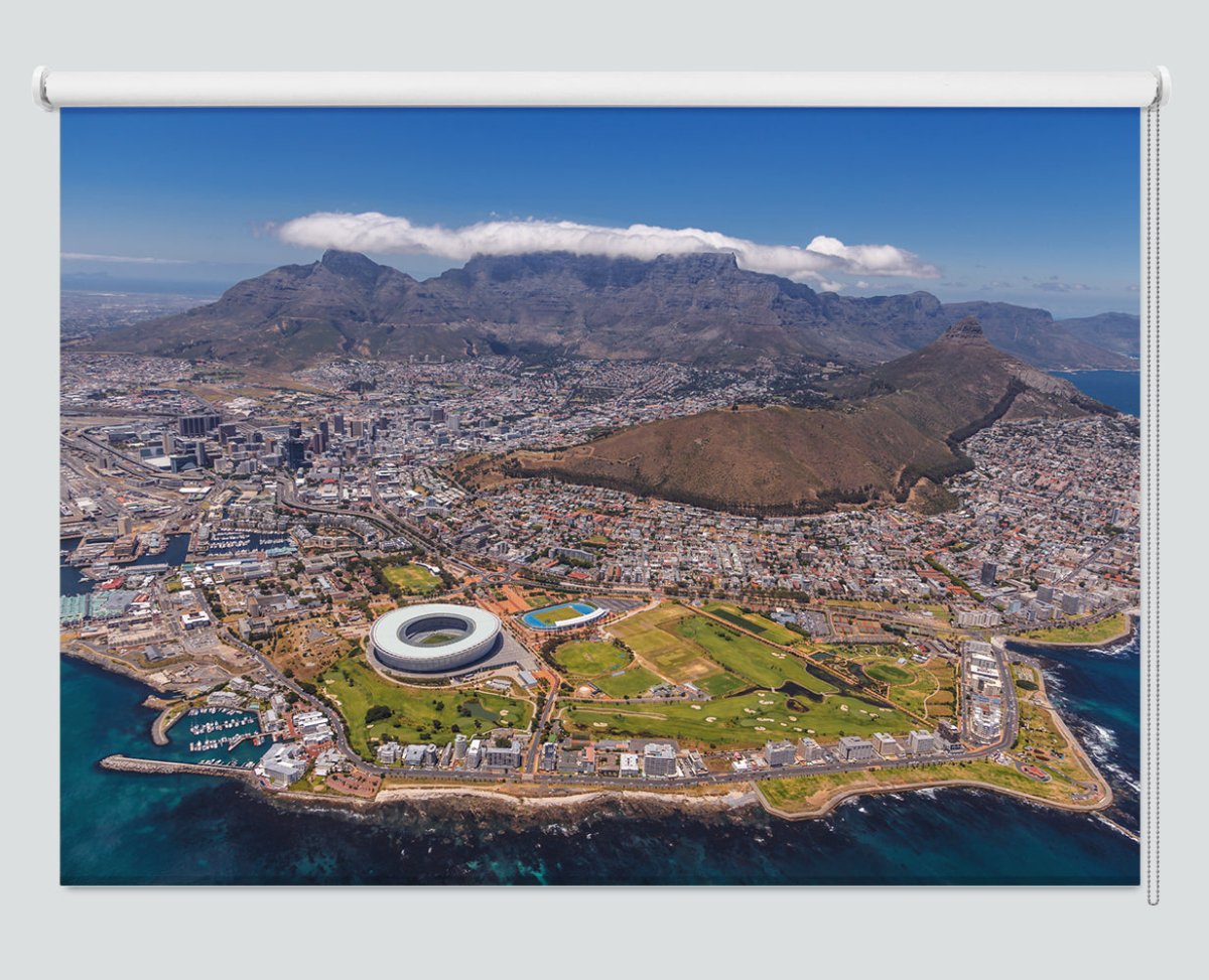 The Cape Town Stadium South Africa Printed Picture Photo Roller Blind - 1X421005 - Art Fever - Art Fever