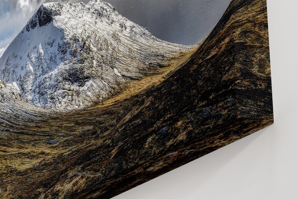 Through The Magical Glen Coe Valley Scotland Printed Canvas Print Picture - SPC221 - Art Fever - Art Fever