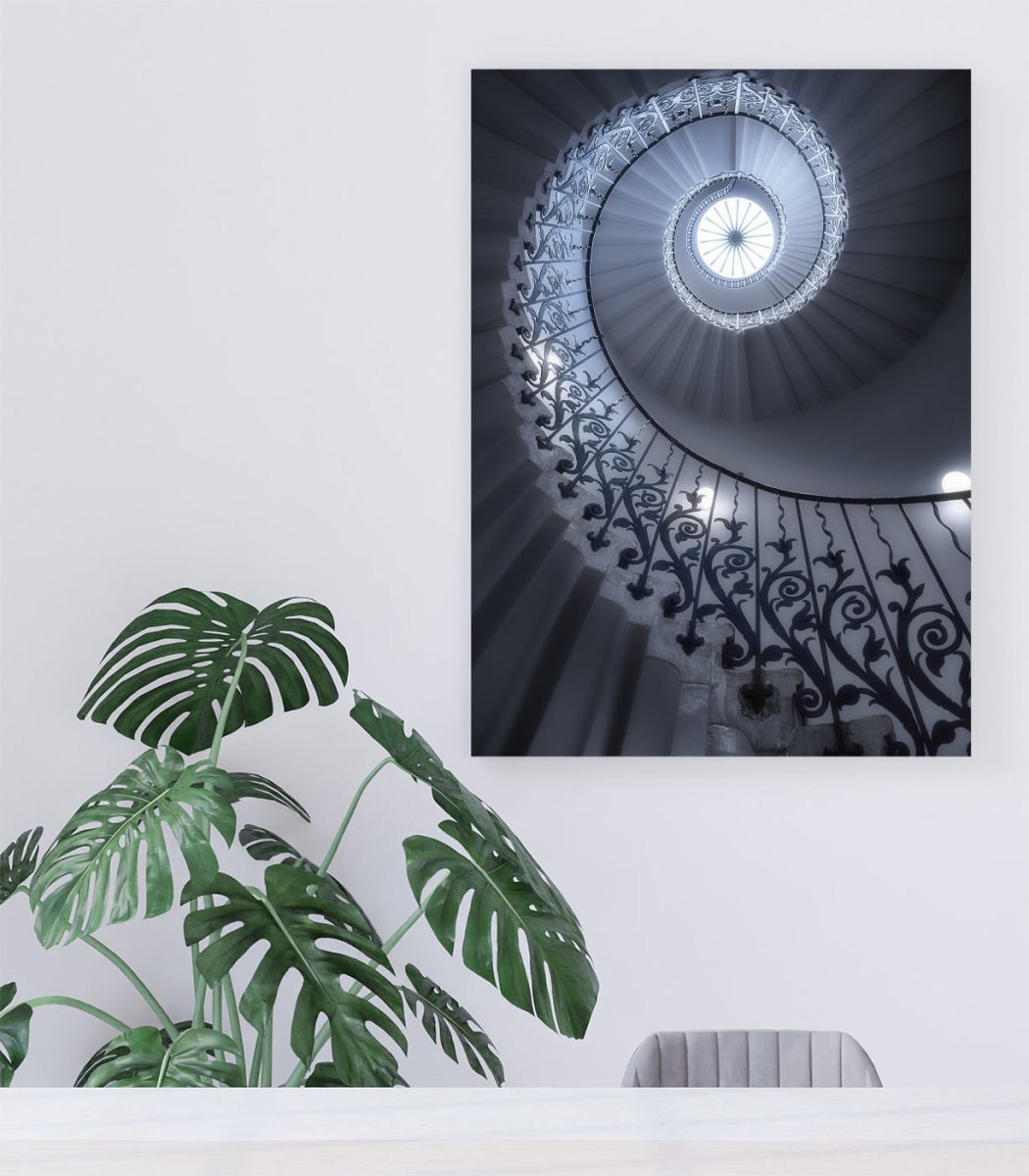 Tulip Stairs Canvas Print Wall Art - 1X1320870 - Art Fever - Art Fever