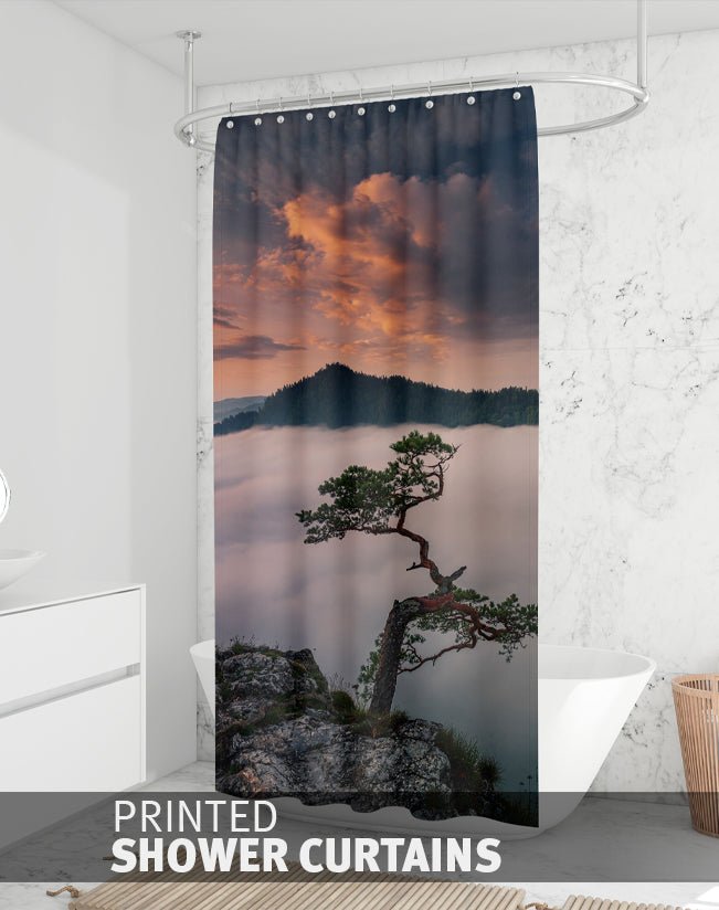 Introducing our Printed Shower Curtains - Art Fever